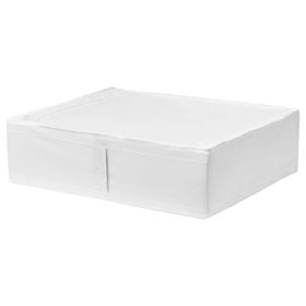 Storage bag Ikea Skubb white 65x53x19 cm